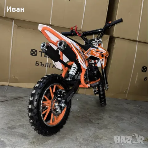 Детски кросов мотор 49 кубика Нов модел / KAPLAN MAX 49CC, снимка 2 - Мотоциклети и мототехника - 56145295