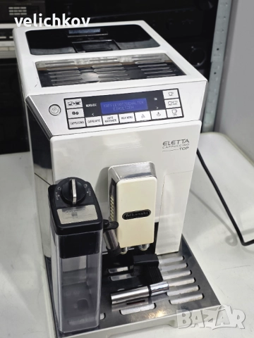 ☕ DeLonghi Eletta Cappuccino – автоматична кафе машина, снимка 7 - Кафемашини - 52806899