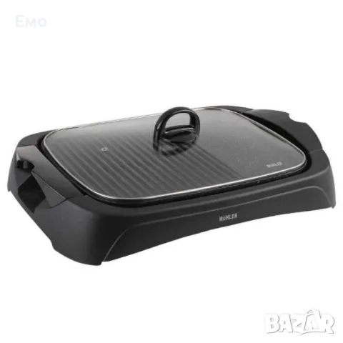 Скара електрическа с капак, мраморно покритие - 2000W, снимка 7 - Скари - 48556985