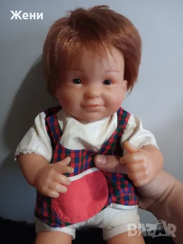 Corolle много рядка оригинална кукла рижаво момче Адриен Corolle 1997, 14,5", 36 см, снимка 1