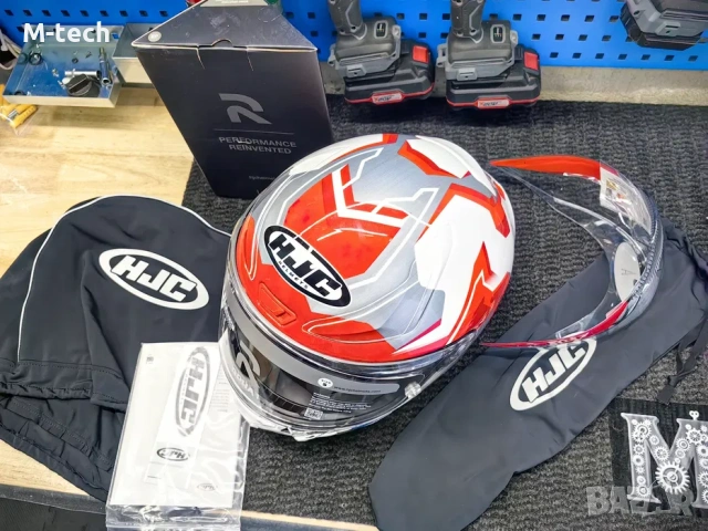 Каска HJC RPHA 1 Nomaro MC21, снимка 4 - Аксесоари и консумативи - 53850446