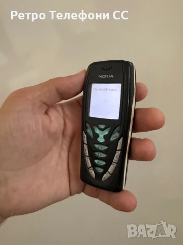 Nokia 7210 Black Бг меню