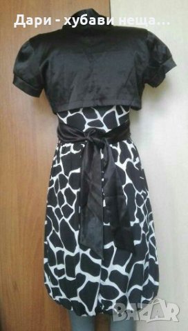 Рокля и болеро 👗🍀XS,S,S/M👗🍀арт.3065, снимка 3 - Рокли - 34006665