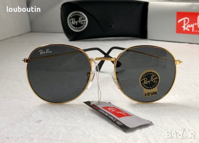 Ray-Ban Round Metal RB3447 унсекс дамски мъжки слънчеви очила, снимка 4 - Слънчеви и диоптрични очила - 41768872