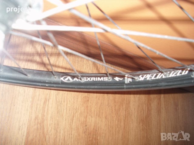 Alexrims SPECIALIZED USA Двустеннa предна алуминиевa аеро каплa 26" QR,Перфектнa, снимка 5 - Части за велосипеди - 40298203