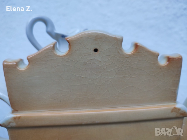 Голям винтидж чайник Paul Cardew - викториански умивалник, снимка 11 - Колекции - 52344653