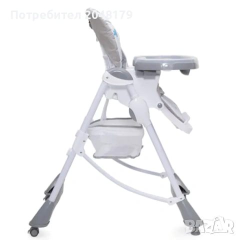 Cangaroo Стол за хранене Mint, сив, снимка 2 - Столчета за хранене - 53019003