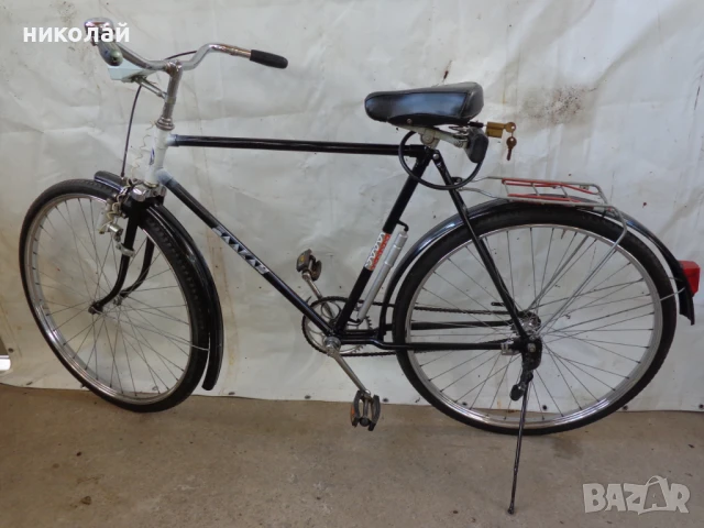 Ретро велосипед марка Балкан 28 " произведен през 1978 година в Н. Р. България  гр. Ловеч ВМЗ, снимка 13 - Велосипеди - 50645531