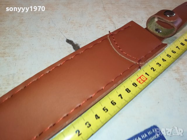 КОЖЕНА КАНИЯ 37СМ ЗА НОЖ 0702241142, снимка 14 - Ножове - 44175850