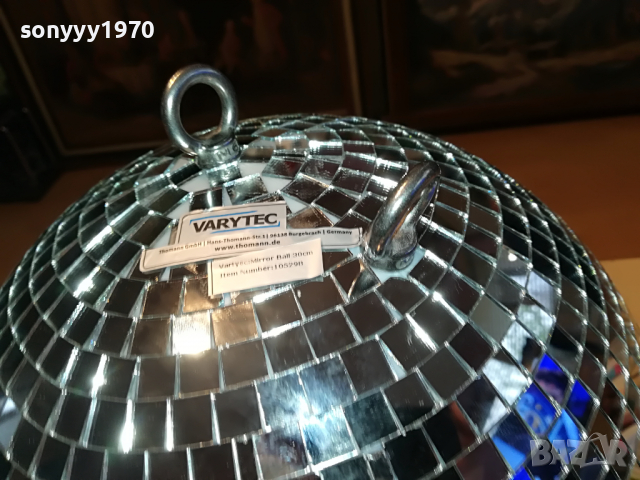 VARYTEC-GERMANY Голяма профи диско топка-30см 0104221901, снимка 9 - Ресийвъри, усилватели, смесителни пултове - 36311362