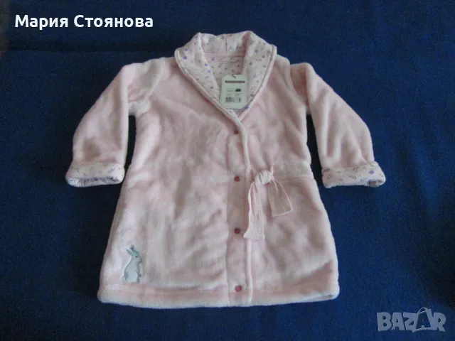 НОВО ДЕТСКО ПОЛАРЕНО ХАЛАТЧЕ С ЕТИКЕТ, снимка 1