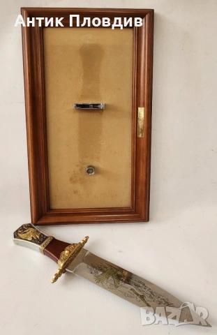 Колекционерски декоративен нож Franklin Mint, снимка 5 - Колекции - 53722961