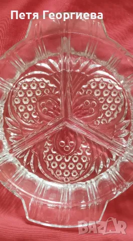 Кристални чинии за ордьовър, снимка 2 - Чинии - 46747996