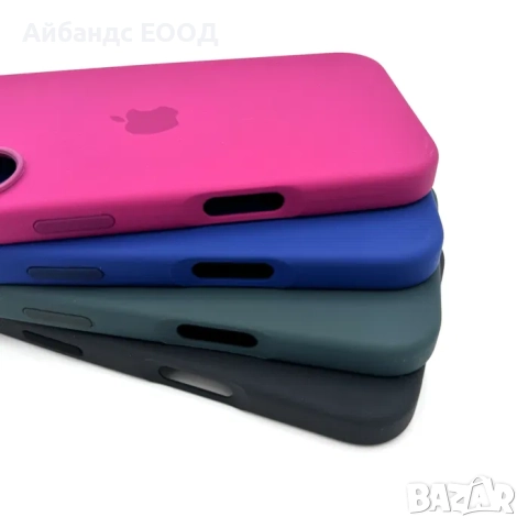  Силиконов калъф Apple за iPhone 16 и 16 PLUS, снимка 3 - Apple iPhone - 51435349