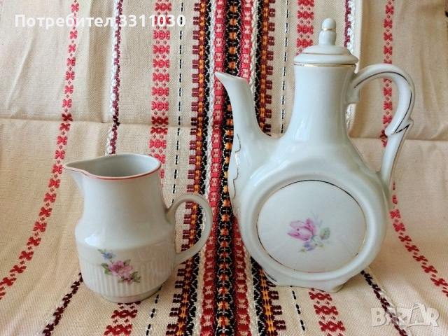 Бъклица и каничка за мляко