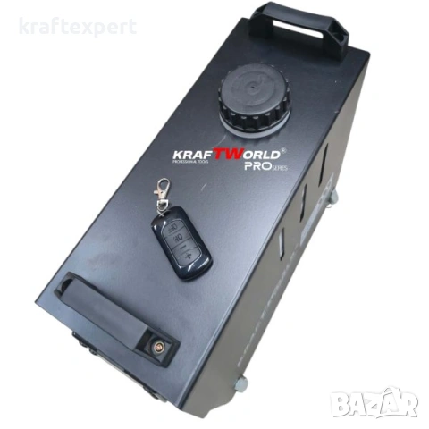 Преносима дизелова печка с 4 въздуховода KraftWorld 8kW 12V – дистанционно, нисък разход, снимка 5 - Други инструменти - 53746201