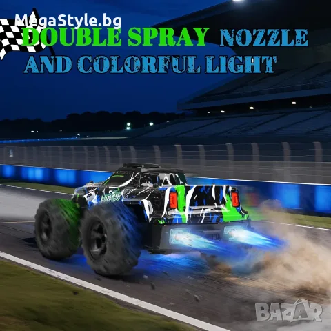JOYTREKY High-Speed RC Car (1:18) – Зелена Офроуд Количка с Дистанционно Управление, снимка 3 - Коли, камиони, мотори, писти - 55960115