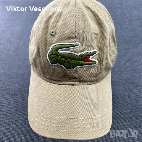 Lacoste Baseball Cap Шапка One Size Бежова Лятна