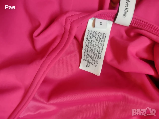 Calvin Klein цял бански в циклама, снимка 8 - Бански костюми - 50665134