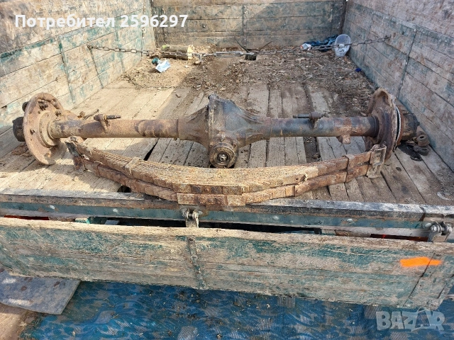 скорости, раздатка, заден мост 37/8 и 4 бр ресори за уаз 452, снимка 7 - Части - 53653193