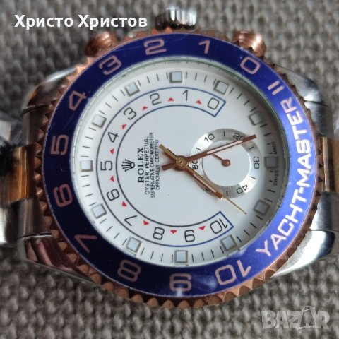 Луксозен часовник Rolex Yacht-master 2 42 мм., снимка 3 - Мъжки - 32916837