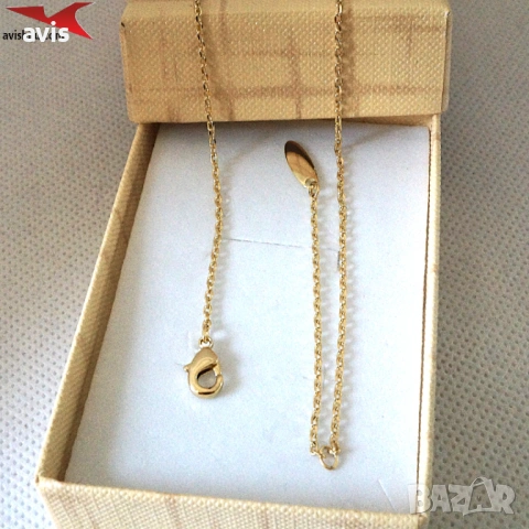 Колие с 14К златно покритие 274099, снимка 2 - Колиета, медальони, синджири - 53120069