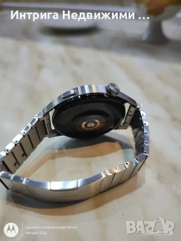 
Смарт часовник Huawei Watch GT 3 (46mm) – Пълен комплект в отлично състояние
, снимка 4 - Мъжки - 55779872