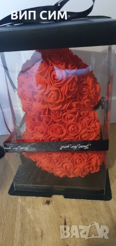 Продавам Мече от рози , снимка 3 - Подаръци за жени - 53196369
