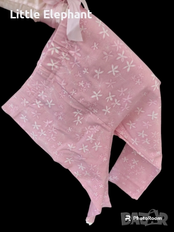 Клинче за 12-18 мес мом бели цветя с копченца,колекция"Flowers",Англия/ново