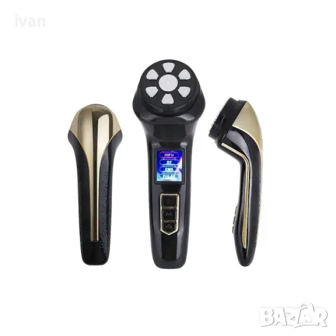 Уред за дълбок лифтинг SkinTime Mini Hifu Premium, EMS, RF радиочестота, За лице и тяло