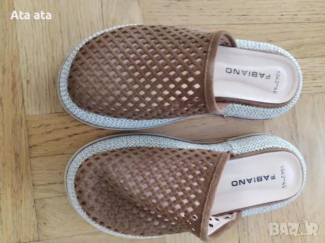 Дамски чехли Фабиано , снимка 3 - Чехли - 56299947