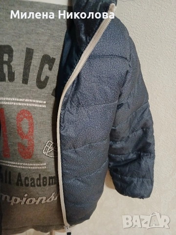 Преходно яке и блузка 110/116, снимка 4 - Детски якета и елеци - 52907658