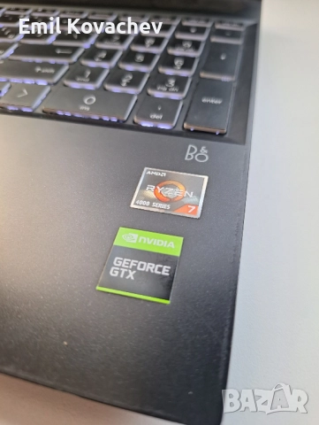 Лаптоп HP Pavilion Gaming 15 Ryzen 7 4800H Nvidia GTX, снимка 3 - Лаптопи за дома - 52828514