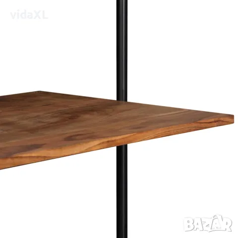 vidaXL Бюро за стена, 90x40x170 см, акациево дърво масив, снимка 5 - Бюра - 56146461