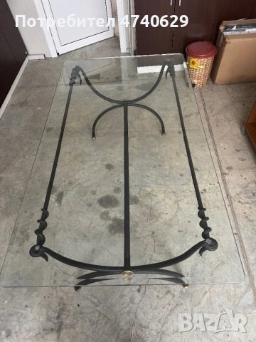 Комплект мебели от ковано желязо , снимка 6 - Маси - 53510098