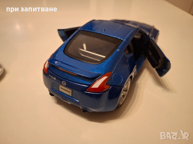 Nissan Skyline R34 GT-R , 1/24 Burago и Nissan 370 Z, 1/24  Maisto, снимка 16 - Колекции - 50533766