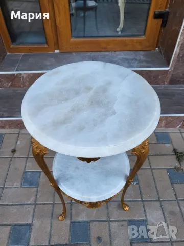 Италианска барокова колона 065, снимка 3 - Етажерки - 47993371