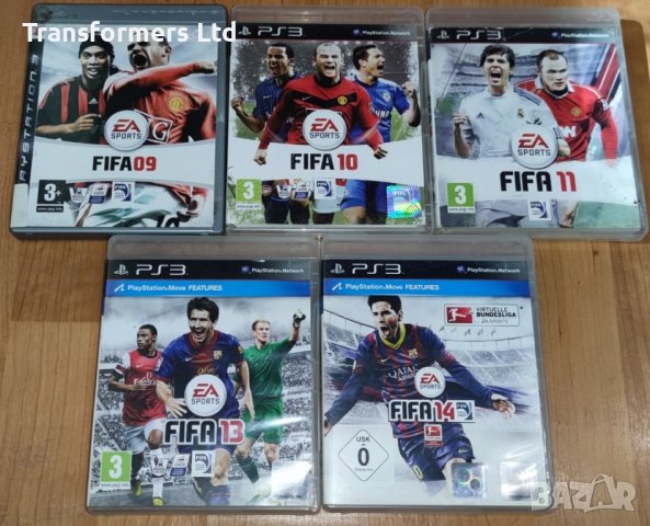 PS3-Fifa Игри/Всяка по 10 лева/