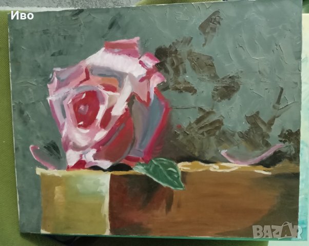 Ръчно рисувани картини с маслени бои върху памучно платно, снимка 7 - Картини - 32571292