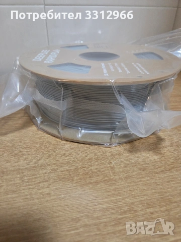 Deeplee Rapid PLA+ 3D принтер филамент в сив цвят. , снимка 2 - Принтери, копири, скенери - 53749440