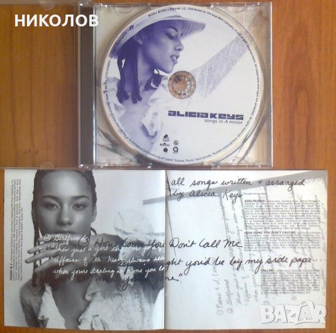 ОРИГИНАЛЕН ДИСК НА ALICIA KEYS, снимка 3 - CD дискове - 42148588