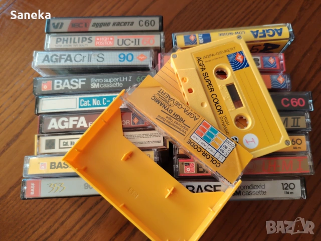 AGFA,BASF,Scotch,PHILIPS,UNIVERSUM, 60,90,120, снимка 14 - Аудио касети - 36153372