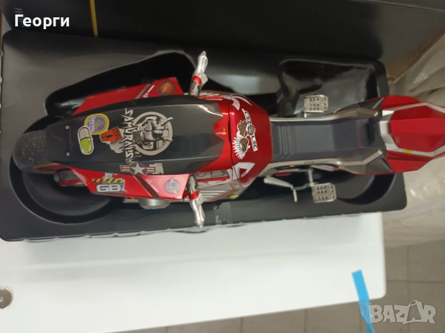 колекционерска фигура на мотоциклета Yaiba Kusanagi CT-3X , снимка 5 - Колекции - 53727837