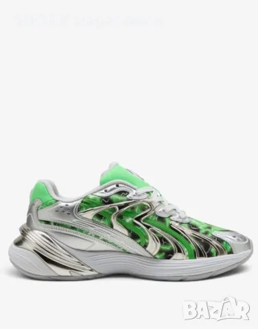 Мъжки маратонки PUMA x RIPNDIP Inverse Silver / Green, снимка 2 - Маратонки - 55728313