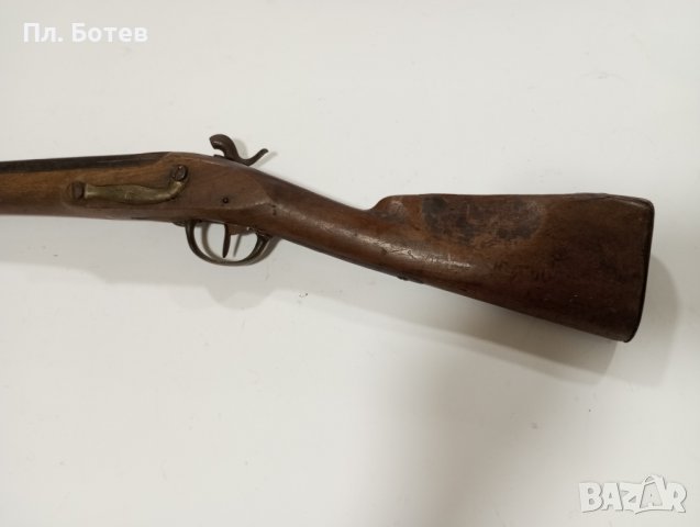 Стара едноцевна капсулна пушка , снимка 4 - Антикварни и старинни предмети - 42681265