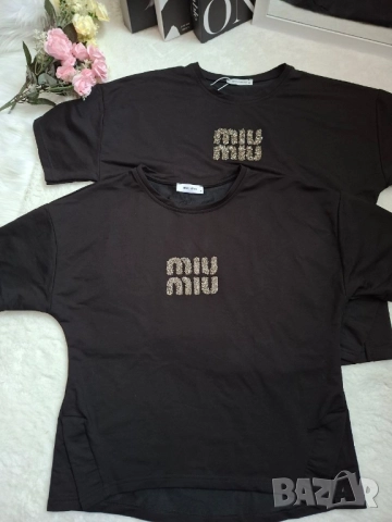 тениски Miu Miu , снимка 2 - Тениски - 51877863