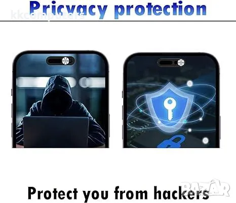 Стъклен screen protector Камера Blackout / Черен / за iPhone 15 Pro 6.1 Баркод : 2403106, снимка 3 - Фолия, протектори - 48258900