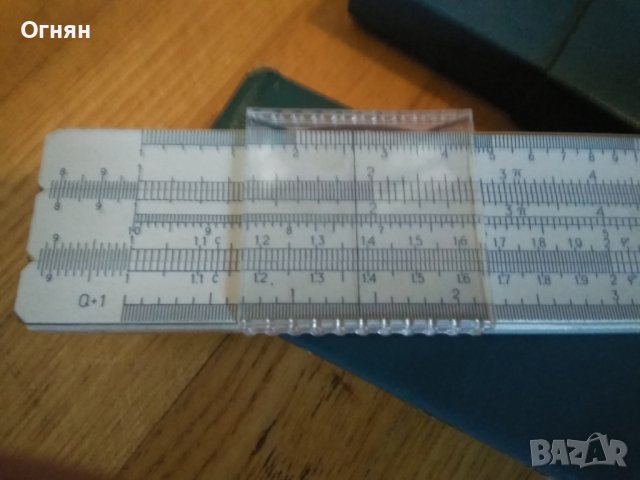 логаритмична линийка, снимка 2 - Друго - 39932304