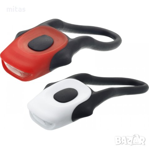 Комплект LED светлини за велосипед предна и задна ALS-051, снимка 2 - Аксесоари за велосипеди - 41469206