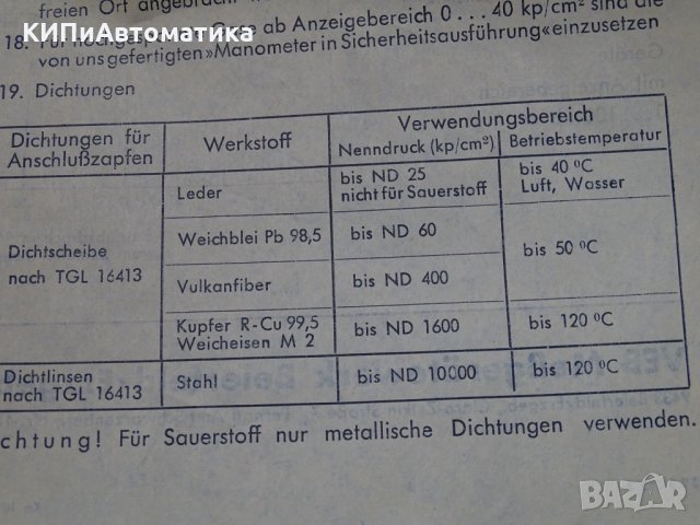 мaнометър TGL 16374 ф160 0-400kp/cm2 G1/2, снимка 10 - Резервни части за машини - 35874155